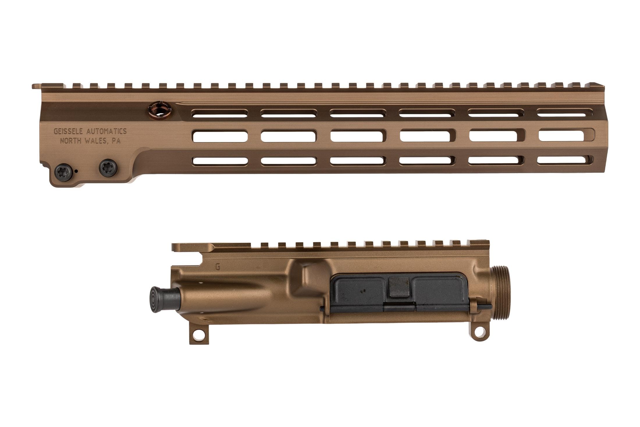 Geissele Automatics Super Duty Center Tab MK16 Upper Kit - Assembled Upper - DDC - 12.9" - BLEMULA